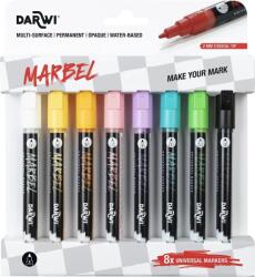 Darwi Marbel Комплект маркери 2 mm Light 8 бр (<![CDATA[DA0223002K02C]]>)