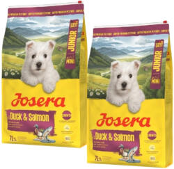 Josera JOSERA Mini Junior Kacsa és lazac 2x10 kg