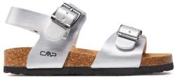 CMP Gyerek szandál, CMP, 303732, Ekobőr, Ezüstszín, 28 EU (0000303732790-28)