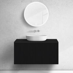 Oltens Lun szekrény feletti pult 100x45 cm fekete 63026300 (63026300)