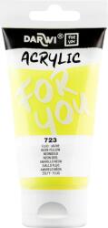 Darwi Dfy АКРИЛНА боя Neon Yellow 75 ml 1 бр (DF5150075723C)