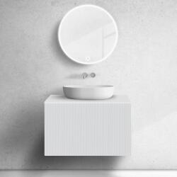 Oltens Lun szekrény feletti pult 80x45 cm fehér 63025000 (63025000)