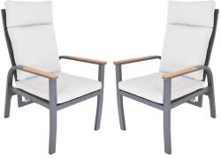  Luxus aluminium fotel ANNECY DUO 2 db (1318)