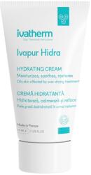 Ivatherm Ivapur Hidra Hidratáló krém, pattanásos, vízhiányos, akné elleni kezelésekkel legyengített bőrre, 40 ml