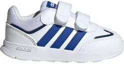 adidas Sportswear adidas Sportswear, Tensaur tépőzáras műbőr sneaker, Fehér, Királykék, 23 EU (JH9257-6K)