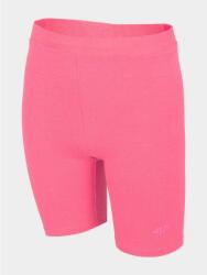 4F Lány kerékpáros rövidnadrág 4F HJL22 JLEG003, rugalmas derék, divatos színek, pamut, 146-152 CM (HJL22-JLEG003_55S-146/152)