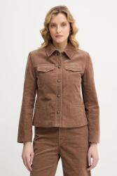 Zadig&Voltaire kordbársony kabát - barna S