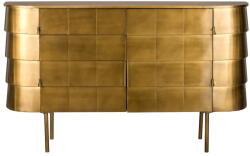 Dutchbone Comodă aurie din metal 117x70x26 cm Hanna - Dutchbone Comoda