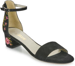 So Size Sandale cu toc PISTILI So Size Negru 43