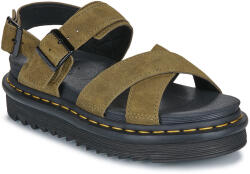 Dr. Martens Sandale cu platformă Voss II DMs Olive Bronx Suede Dr. Martens Kaki 36