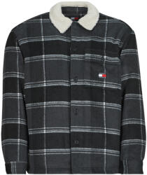 Tommy Jeans JACHETE TIP CĂMASĂ BĂRBAȚI Jachetele tip cămașă TJM CHECK SHERPA OVERSHIRT EXT Tommy Jeans Multicolor EU XL