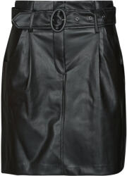 Vila Fuste scurte VICHOOSY HW COATED SKIRT Vila Negru FR 36