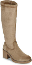 Refresh Cizme cu toc 173037-BEIGE Refresh Bej 39