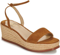 Lauren Ralph Lauren Sandale cu platformă LEONA-ESPADRILLES-WEDGE Lauren Ralph Lauren Maro 38