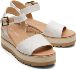 Toms Sandale cu platformă DIANA Toms Alb 36 1/2