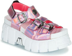 New Rock Sandale cu platformă DISCO HOLO New Rock roz 40