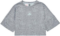Adidas Tricouri mânecă scurtă Fete Future Icons All Over Printed T-Shirt adidas Gri 14 / 15 ani