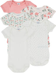 Petit Bateau Body pentru copii 5 BODIES US MC Petit Bateau Multicolor 24 luni - spartoo - 168,00 RON