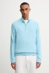Abercrombie & Fitch pulóver gyapjúkeverékből - kék L