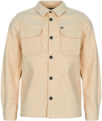 Petrol Industries JACHETE TIP CĂMASĂ BĂRBAȚI Jachetele tip cămașă MEN SHIRT LONG SLEEVE UNI Petrol Industries Bej EU M