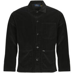 Ralph Lauren JACHETE TIP CĂMASĂ BĂRBAȚI Jachetele tip cămașă SURCHEMISE EN VELOURS Polo Ralph Lauren Negru EU L