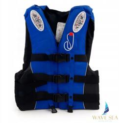 WAVE SEA Mentőmellény XL-es, kék, felnőtt horgász sup (WS-KAM-XL-N)