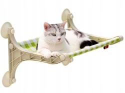  Mewoofun macska függőágy ablakra 61x30x20cm fehér M tapadókorongokkal és kerettel (5906893365019)