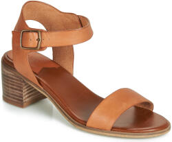 Kickers Sandale cu toc VOLOU Kickers Maro 41