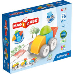 Geomag Magicube Blocks Recycled mașini 10 buc (308) Jucarii de constructii magnetice
