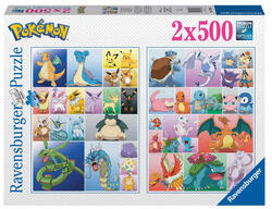 Ravensburger Puzzle 2x500 buc - Pokémon (12000229) Puzzle