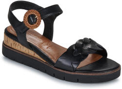 Tamaris Sandale cu platformă 28258-001 Tamaris Negru 36