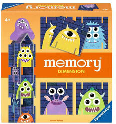 Ravensburger Joc de memorie - dimensiuni 3D - în limba maghiară (24816)