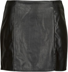 Only Fuste scurte ONLLENI FAUX LEATHER SLIT SKIRT PNT Only Negru EU M