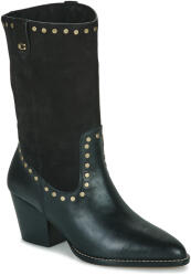 Coach Cizme cu toc PHEOBE LEATHER BOOTIE Coach Negru 37