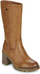 Refresh Cizme cu toc 172968-CAMEL Refresh Maro 37