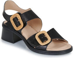 Casta Sandale cu toc UNIKA Casta Negru 40