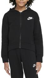 Nike DC7118-010 Gyerek Lány Kapucnis Pulóver, fekete, R. s 128-137 (DC7118-010)