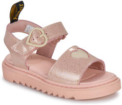 Dr. Martens Sandale cu platformă Marlowe Hearts J Powder Pink+Cloud Cream Dr. Martens roz 35