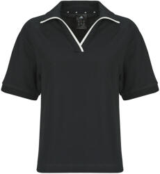 adidas Tricou Polo mânecă scurtă Femei Seasonal Essentials Colorpop Polo with Embroidered Graphic adidas Negru EU L