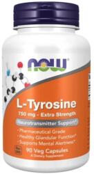 NOW L-tirozină 750 mg - 90 capsule vegetale