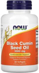 NOW Ulei din semințe de chimen negru 1000 mg - 60 capsule