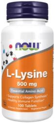 NOW L-Lizină 500 mg - 100 comprimate