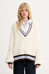 Gestuz gyapjú pulóver - bézs XS - answear - 79 990 Ft