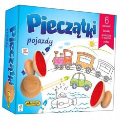 Adamigo Plasztikus Játék Bélyegzők Járművek Adamigo 6878 (G-6878)