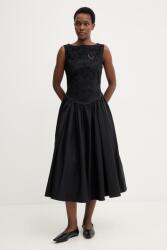 Stine Goya pamut ruha - fekete S