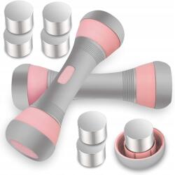  Vazillio 2x2kg állítható súlyzó szett csúszásgátló fogantyúval fitneszhez (AZ_0211RZHR)