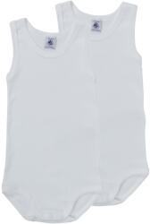 Petit Bateau Body pentru copii POL Petit Bateau Alb 18 luni