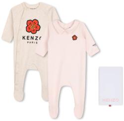 Kenzo kids baba pamut nadrág 2 db - bézs 71