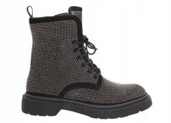  Lascana Női Bokacipő Cirkónia Kövekkel 37 Elegáns Eredeti (10234647)