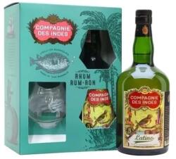 Compagnie des Indes Latino Rum 5Y DD+2 pohár (0, 7l)